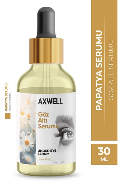 AXWELL Eye Contour Serum with Real Chamomile Grains Anti-Wrinkle and Dark Circles 30 Ml