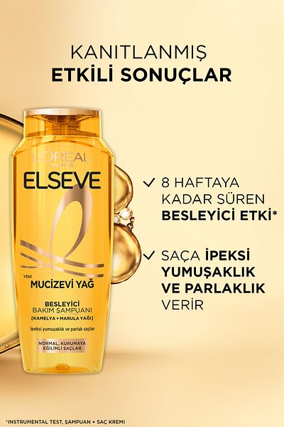 ELSEVE L'Oréal Paris Elseve 6 Sampon de ingrijire nutritiva cu ulei miraculos 360 ml