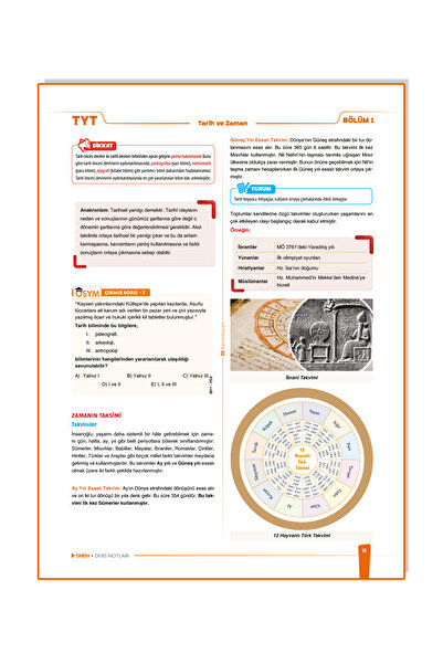 Benim Hocam Yayınları 2026 TYT Tarih Ders Notları Benim Hocam Yayınları
