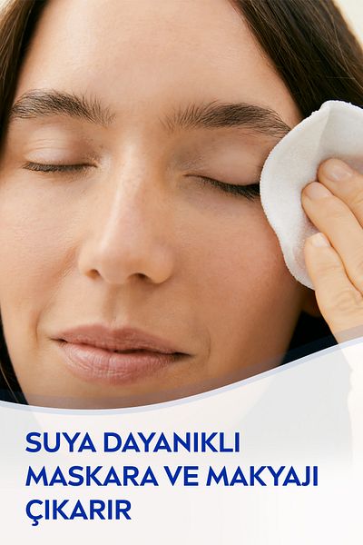 NIVEA Dual Phase Eye Makeup Remover 125Ml,Delicate Eyelash Care, Waterproof Removes Makeup