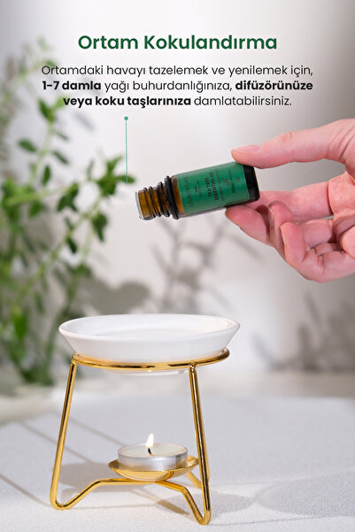 Bade Natural Çay Ağacı Uçucu Yağı %100 Saf 10 ml