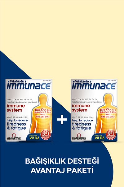Immunace Immunity Support Package Containing Iron, Zinc, Selenium, Magnesium, Vitamin D