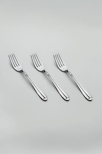 Nehir Saray Plain 12 Pieces Sweet Fork Set