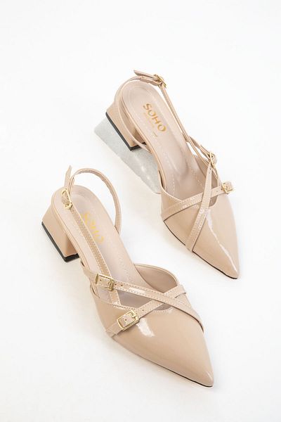 SOHO Pantofi clasici cu toc pentru femei Skin Lacuit-Ten 19105