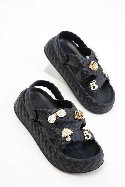 SOHO Black Women's Sandals 20773