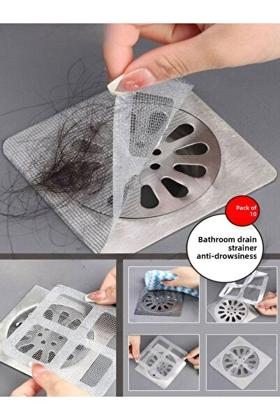 Sevram Collection 10 bucăți sită de scurgere pentru baie - Captorul de păr An...