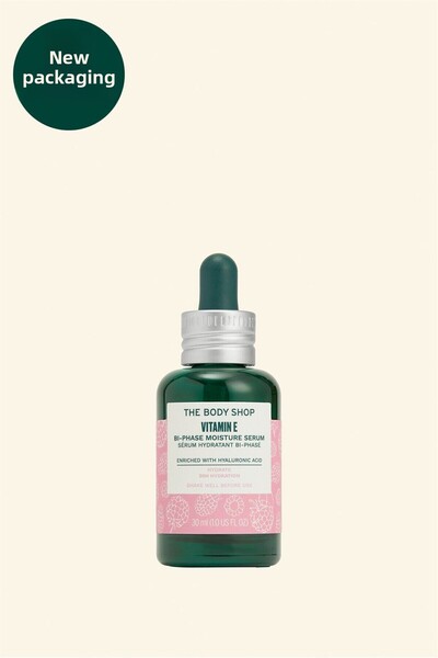 THE BODY SHOP Витамин Е двуфазен хидратиращ серум за кожата 30 мл