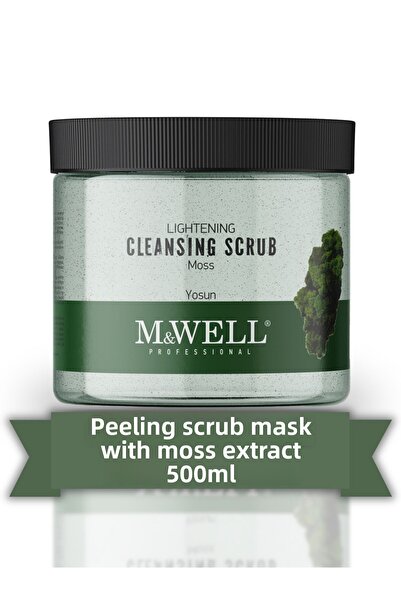 M&Well قناع مقشر للتقشير بخلاصة الأعشاب البحرية - 500 مل
