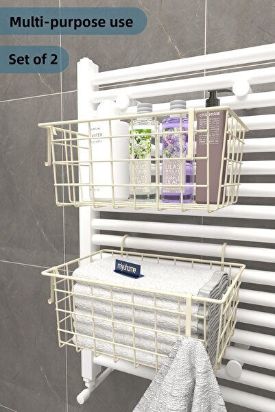 moniev Suport pentru prosoape suspendat din 2 piese Suport pentru prosoape Or...