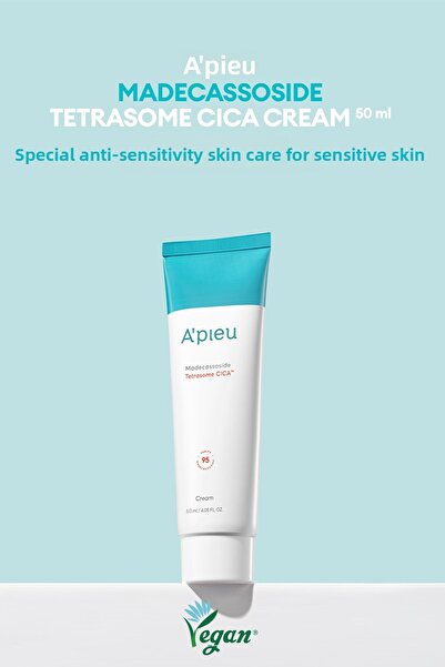 Missha A'PIEU Madecassoside Tetrasome - كريم سيكا للبشرة الحساسة والتالفة 50 مل