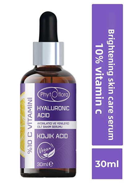 Phytoflora 10% Vitamin C Brightening Serum (VITAMIN C HYALURONIC ACID) 30 ml