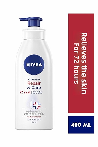 NIVEA لوشن إصلاح وعناية للجسم مرطب للبشرة الجافة 400 مل