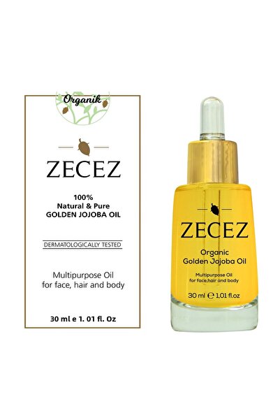 ZECEZ 30 مل زيت الجوجوبا العضوي