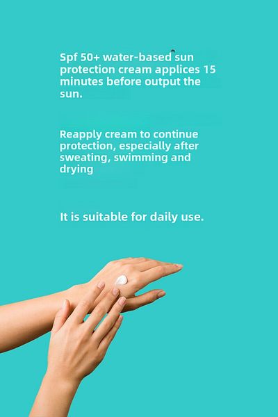 By Nini New Generation Spf 50+ Pa++++, Water Based and Anti-Blemish Sunscreen, 50 ml