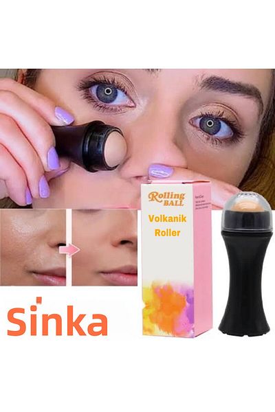 SİNKA Volcanic Stone Oil +face Skin Mattifying Real Lava Stone +face Oil Absorbing Skin Care Tool