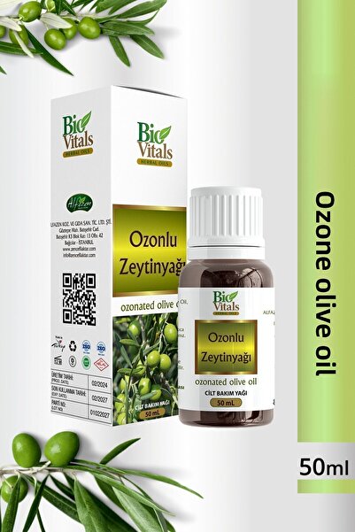 Bio Vitals زيت زيتون معالج بالأوزون 50 مل
