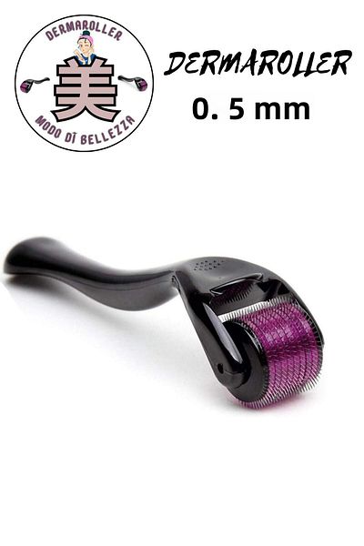 Modo Di Bellezza Titanium Tip 540 Needle Derma Roller 0.5 Mm Needle