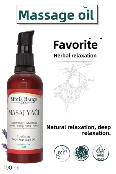 Minia Bahçe Bitki ve Sanat Atölyesi زيت التدليك - العرعر، اللافندر، الليمون، ...