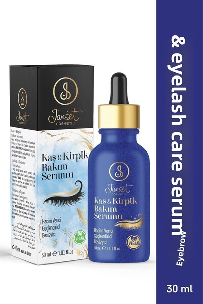 Janset Cosmetic Vegan Eyebrow and Eyelash Serum 30 ml