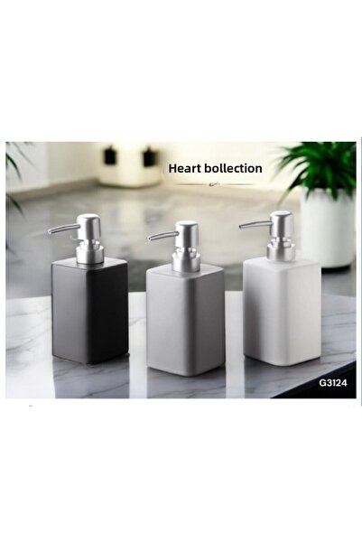 STONEWARE Dozator de săpun lichid 3 culori 3 bucăți