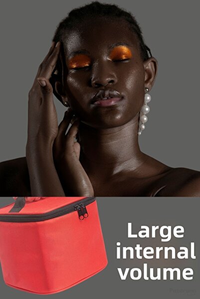 Ankaflex Makeup Bag Single Compartment Makeup Bag Cooler Makeup Bag Heat Compartment Makeup Bag