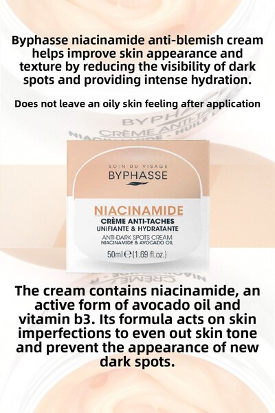 BYPHASSE Niacinamide Skin Booster Anti-Blemish Cream 50ml