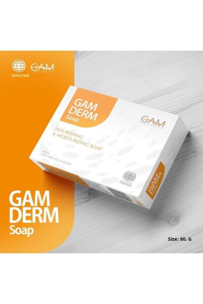 GAM Derm Soap, Skin Nourishing and Moisturizing Soap 85 gr