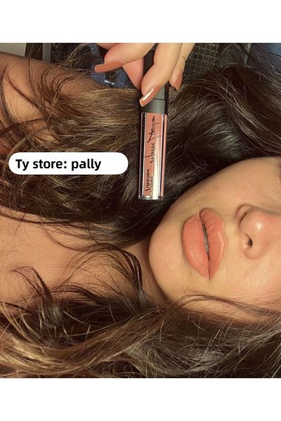 Homm Bitkisel Lasting Lip Color Matte Liquid Lipstick Number 04