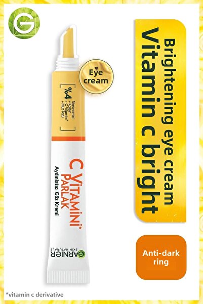 Garnier كريم فيتامين سي لتفتيح العين 15 مل