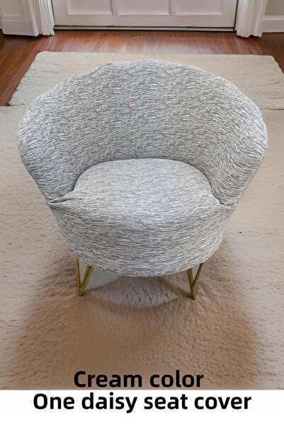 intil Daisy, ovală și husă pentru fotoliu - husă