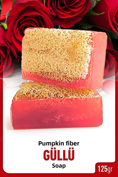 İsmail Aras صابون ألياف اليقطين الوردي 125 جرام