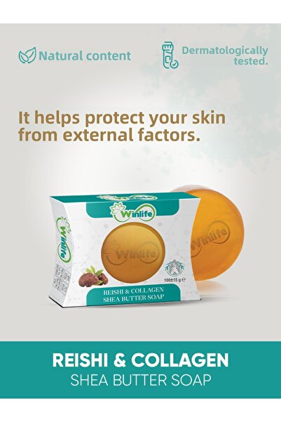 Winlife Reishi & Collagen Shea Butter Soap