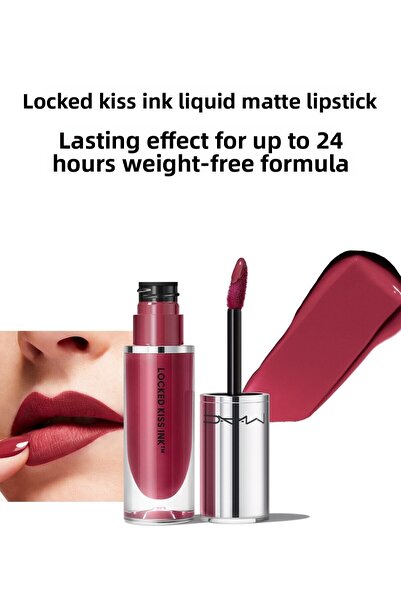 M.A.C Locked Kiss Ink 24hr Liquid Matte Lipstick - Decadence - 4ml -773602646104