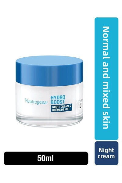 Neutrogena كريم هايدرو بوست الليلي - مرطب للوجه، 50 مل، X2