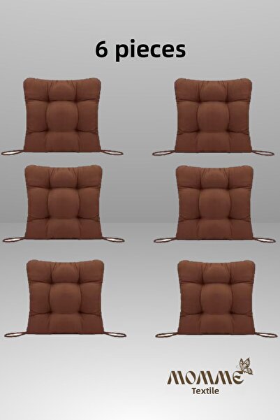 MoMMe ΜΑΞΙΛΑΡΙ ΚΑΡΟΤΣΑΚΙ 45x45 CM ΚΑΦΕ (6 ΤΕΜΑΧΙΑ)