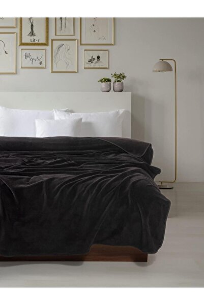 Ender Home Double Velvet Blanket Bedspread Sofa Cover Bed Wrap