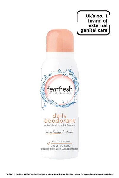 Femfresh Genital Area Deodorant - Feminine Freshness Intimate Deodorant 125 ml