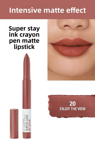 Maybelline New York قلم أحمر الشفاه - طلاء حبر سو سوبر ستاي 20 استمتع بالرؤية30174191
