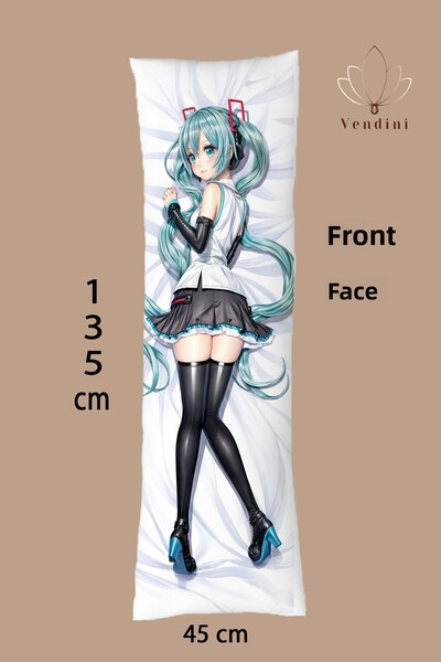 Vendini غطاء وسادة أنيمي داكيماكورا الرائع مطبوع على الوجهين