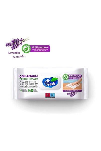 Tesa آك فريش 96 قطعة فوطة تنظيف متعددة الأغراض برائحة اللافندر