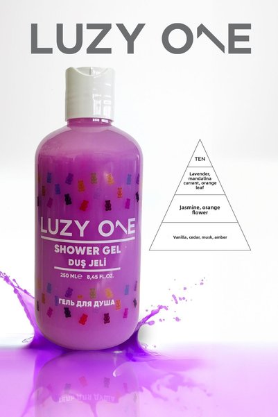 Luzy One Shower Gel – Floral Freshness for Your Skin with Deep Cleansing and Freshness