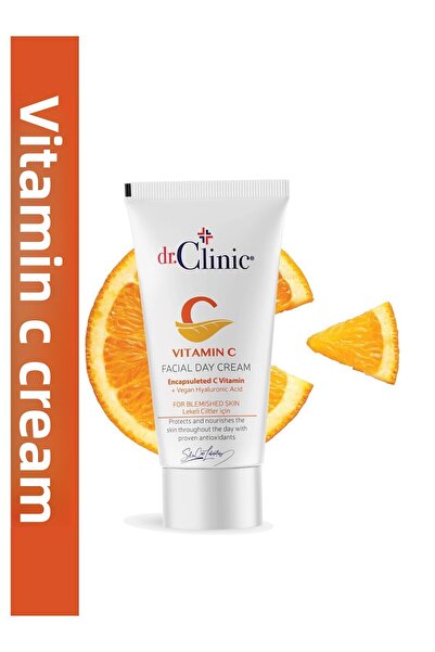Dr. Clinic كريم فيتامين سي للعناية النهارية الليلية - 50 مل