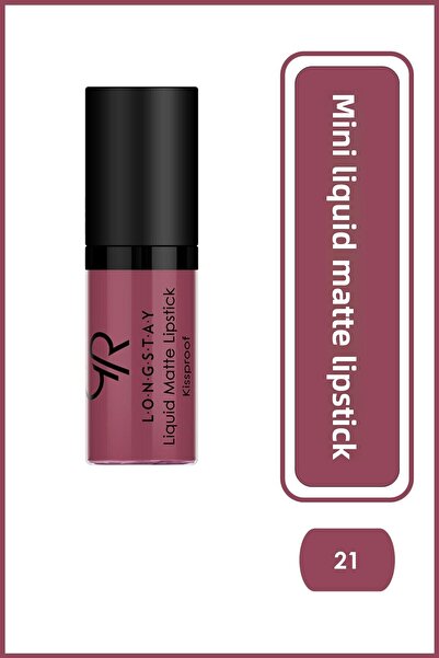 Golden Rose Liquid Mini Matte Lipstick - Longstay Liquid Matte Lipstick No: 2...