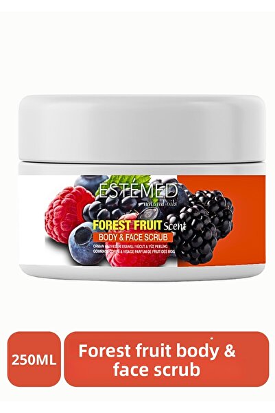 ESTEMED مقشر الجسم والوجه بفواكه الغابة ومقشر الجسم والوجه برائحة فاكهة الغاب...