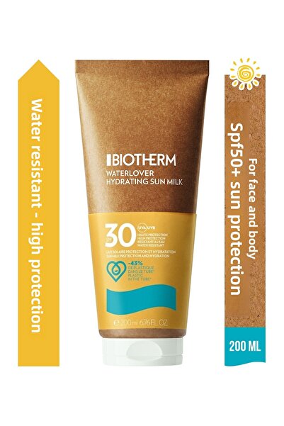 Biotherm Lapte solar hidratant Biotherm Waterlover SPF 30 (200 ml)