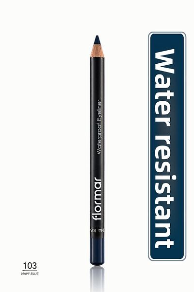 Flormar Suya Dayanıklı Göz Kalemi - Mavi Waterproof