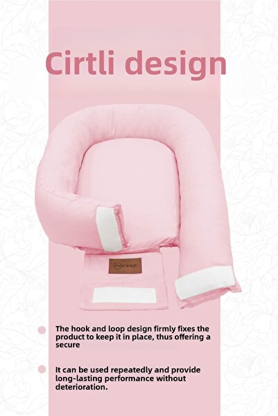 mordesign 0-3 Months Babynest Orthopedic Baby Bed, Mother's Side Baby Bed, Ergonomic Design, Small Deluxe Series