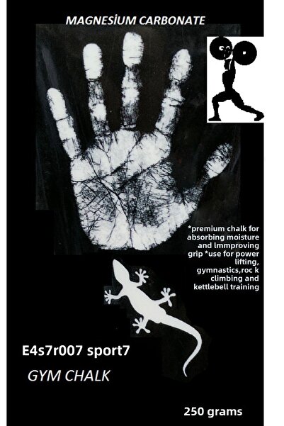 Eastroot 250 gr Gym Chalk Fitnes Crossfit and Gymnastics Magnesium Powder Powder for Weightlifting, Mountain Climbing