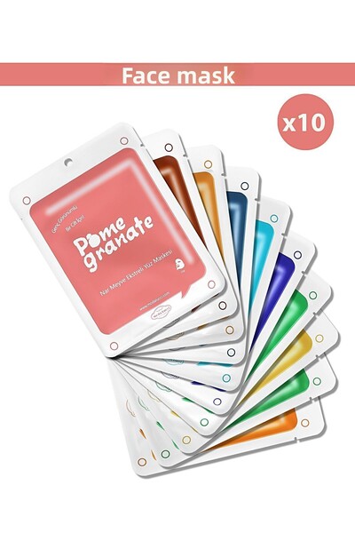 Nilu Moda NİLU FASHION FACE CARE MASK 10 pcs
