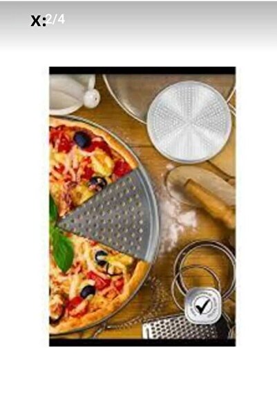 EMPA صينية طهي البيتزا من أبانت مقاس 32 سم مع غطاء لصنع الزبادي